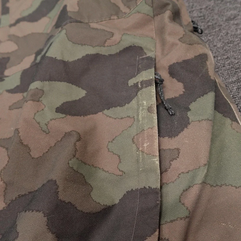Columbia Jacket Mens Large Green Camo Omni-Tech Interchange 3-in-1 Hooded Ski